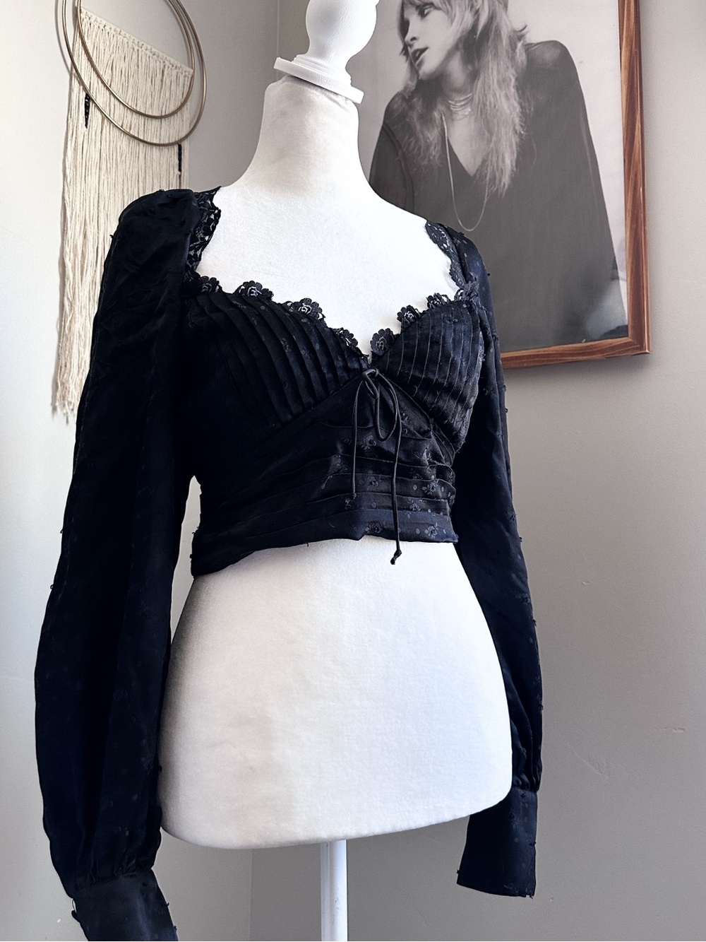 For Love & Lemons Liz Crop Top